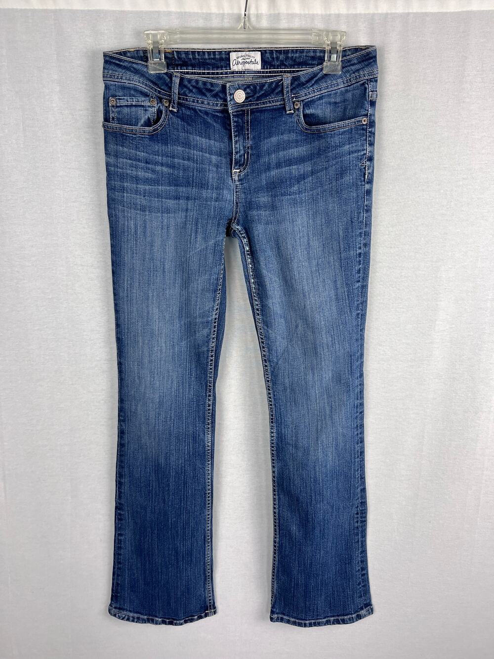 Y2K Aeropostale Jeans Juniors 11 Low Rise Chelsea Boot Cut Fairy Grunge Preppy